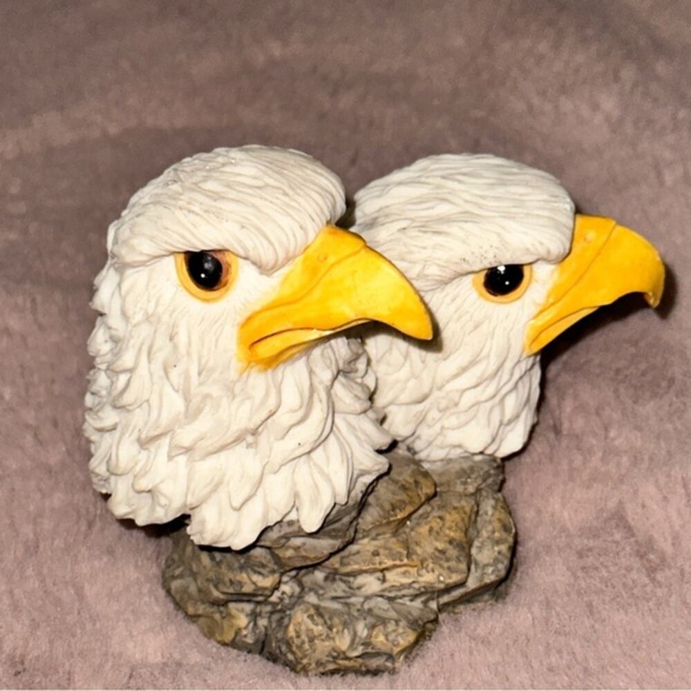 Eagle Pair Resin Sculpture